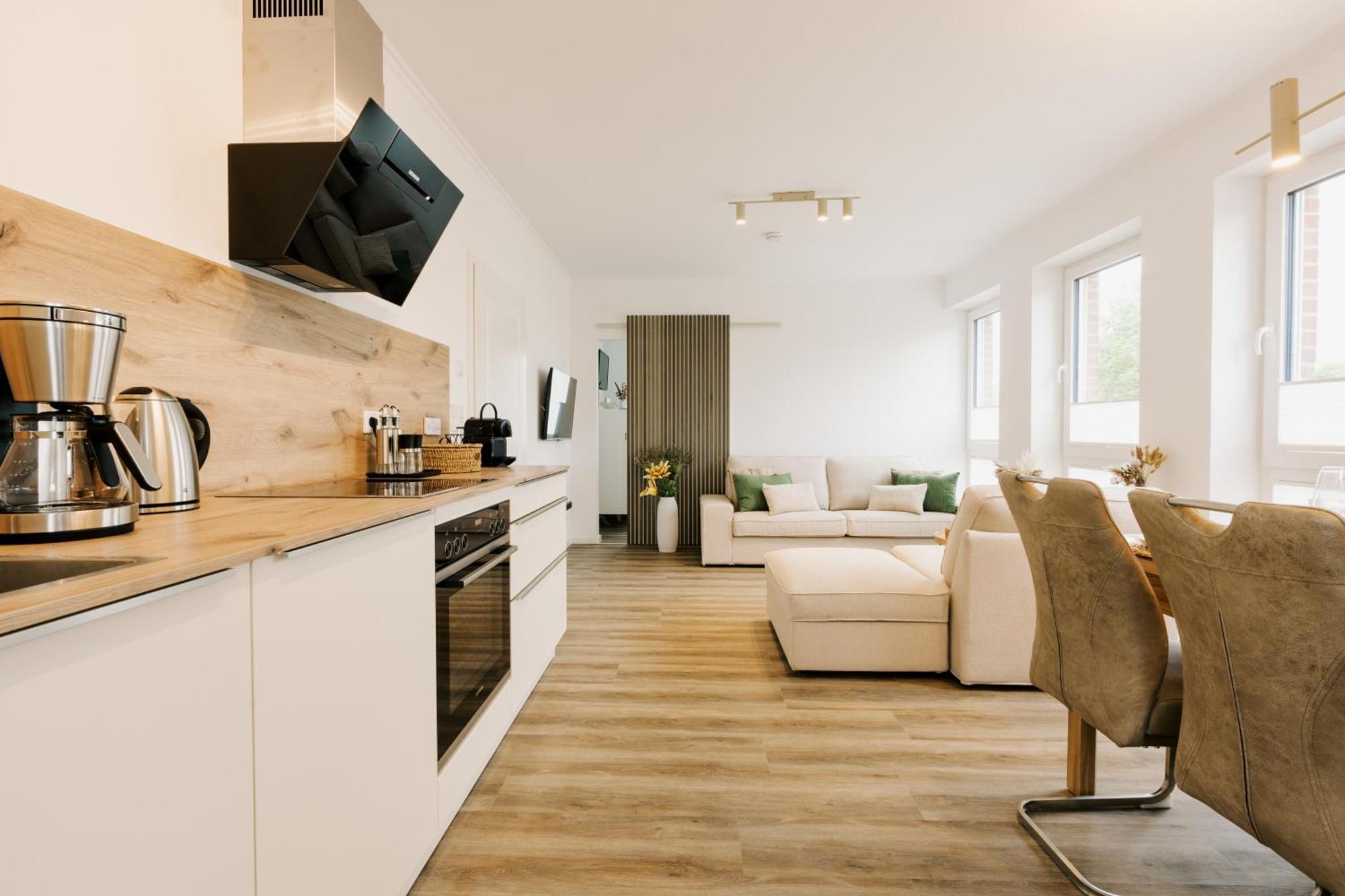 Apartment Kuesten De Diek - 4 Seitliche Deichlage, Balkon, 89qm *